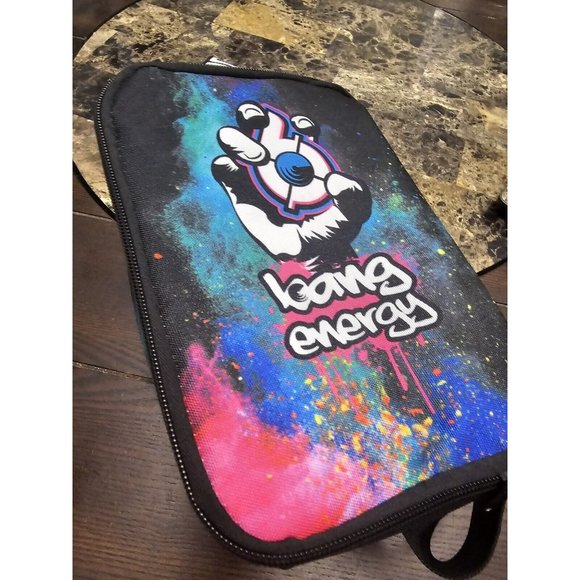 Bang Revolution Pink Black Softside Insulated Cooler Bag Unicorn Rainbow - Picture 2 of 8